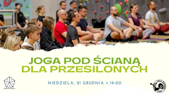 Joga pod ścianą dla przesilonych