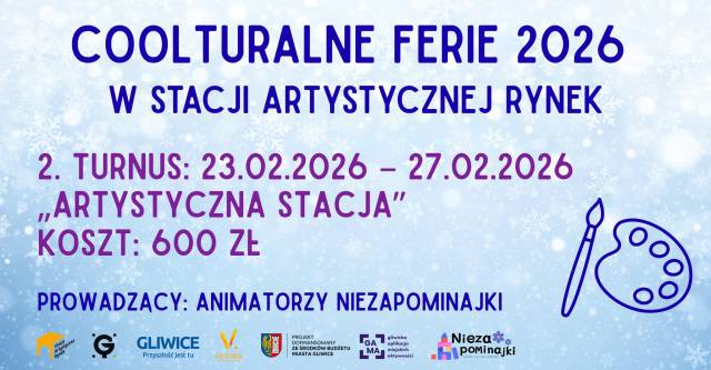 2. Turnus "Artystyczna Stacja" | Coolturalne ferie 2026