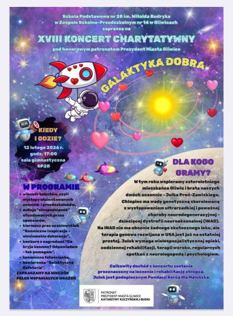 XVIII Koncert Charytatywny „Galaktyka Dobra” 