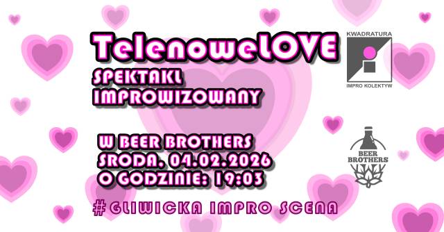 Spektakl improwizowany "TelenoweLOVE" + Otwarta scena impro