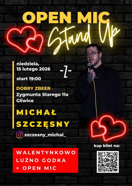 STAND-UP luźno godka vol.2 +Open Mic