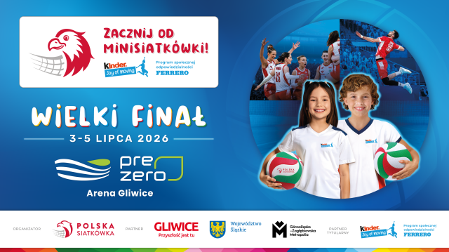 Finał KINDER Joy of Moving w 2026 roku w Gliwicach
