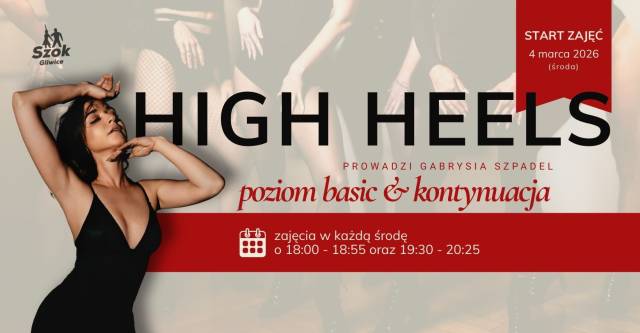 High Heels | Kurs dla kobiet | 16 zajęć