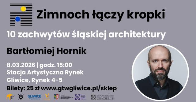 Zimnoch łączy kropki | "10 zachwytów śląskiej architektury" Spotkanie z Bartłomiejem Hornika