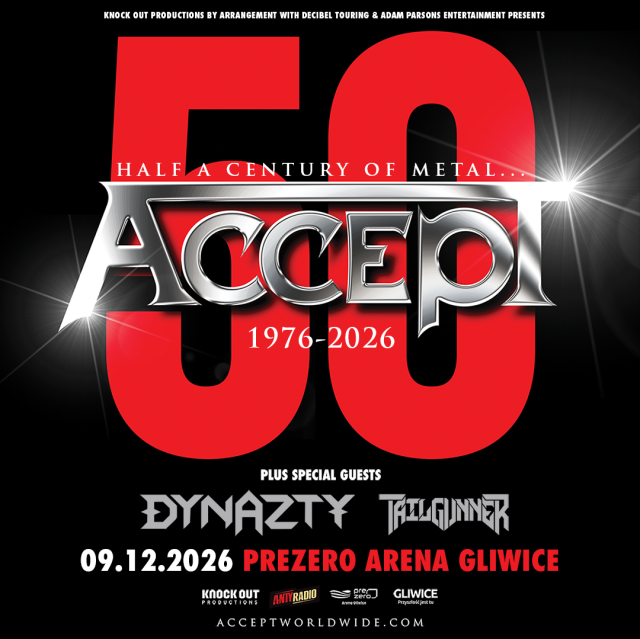 Accept będą świętowali 50-lecie istnienia na jedynym koncercie w Polsce!  