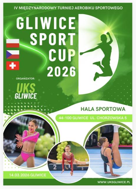 IV Międzynarodowy Turniej Aerobiku Sportowego - GLIWICE SPORT CUP 2026