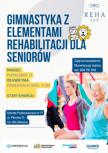 Gimnastyka z elementami rehabilitacji dla seniorów I Brzezinka I GBO 2026