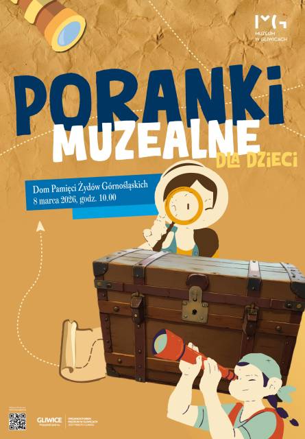 Muzealne poranki 2+1, czyli rodzic, dziecko i …zabytek - spotkanie w Domu Pamięci Żydów Górnośląskich „Piosenki i inne dźwięki”