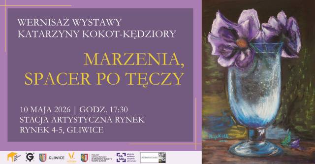 Wystawa prac Katarzyny Kokot-Kędziory "Marzenia, spacer po tęczy"