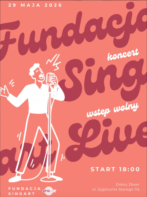 Koncert - Fundacja Sing Art Live w Dobrym Zbeerze