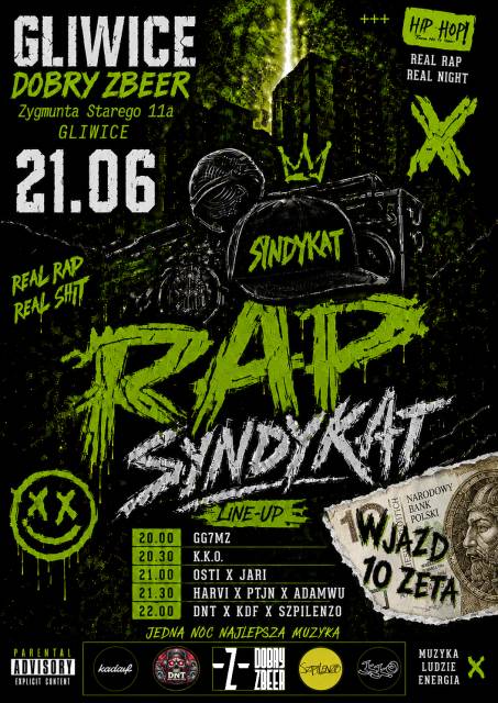 Koncert Rap Syndykat w Dobrym Zbeerze