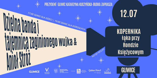 LETNIE KINO PLENEROWE | KOPERNIKA | łąka przy Rondzie Księżycowym