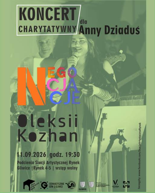 NEGOCJACJE | OLEKSII KOZHAN koncert charytatywny