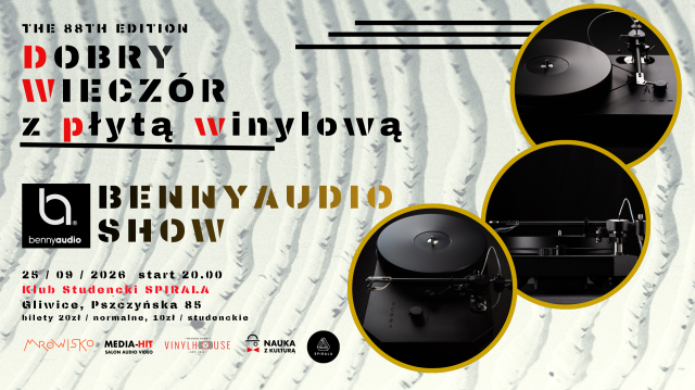 Dobry wieczór z płytą winylową - BennyAudio Show