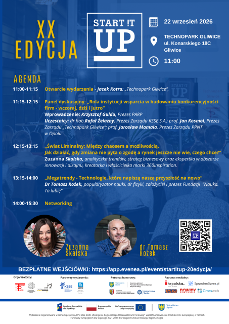 XX edycja Start It Up