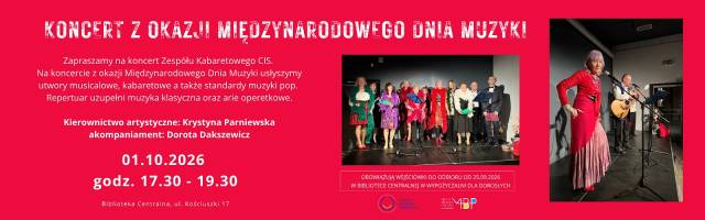 Koncert z okazji Międzynarodowego Dnia Muzyki