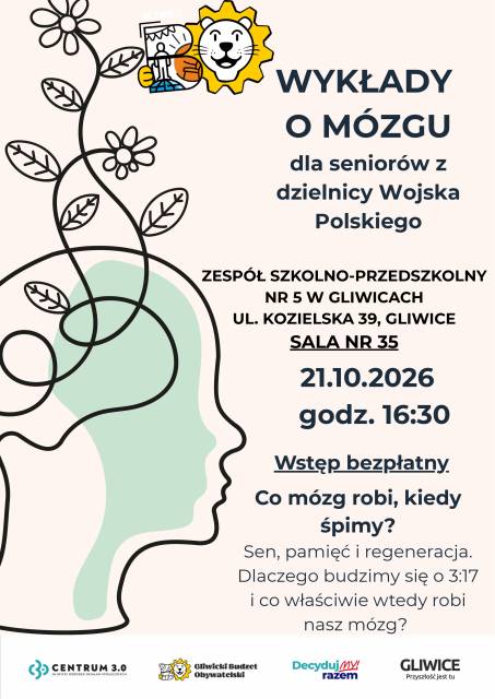 Wykłady o mózgu dla seniorów I Wojska Polskiego I GBO 2026
