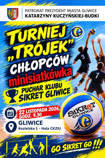 Ogolnopolski turniej minisiatkówki chłopców 