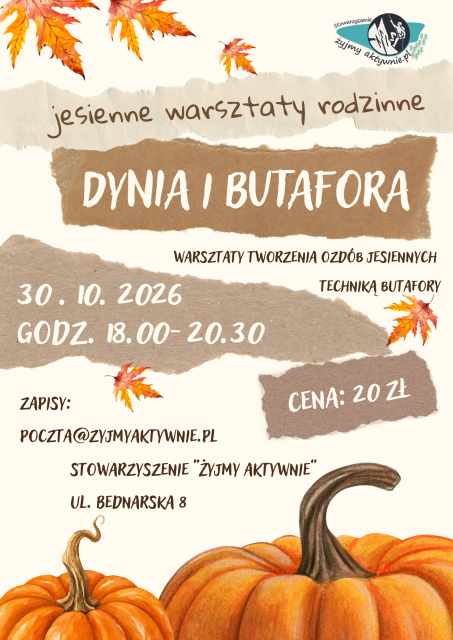 Dynia i butafora
