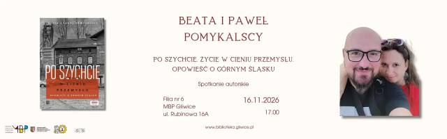 Beata i Paweł Pomykalscy — spotkanie autorskie