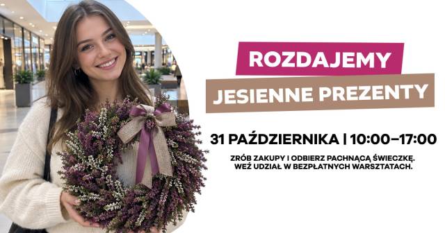 Wrzosy, wianki i aromatyczne herbaty – rodzinne warsztaty  w CH Auchan Gliwice