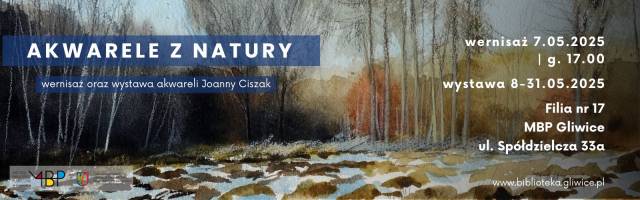Akwarele z natury