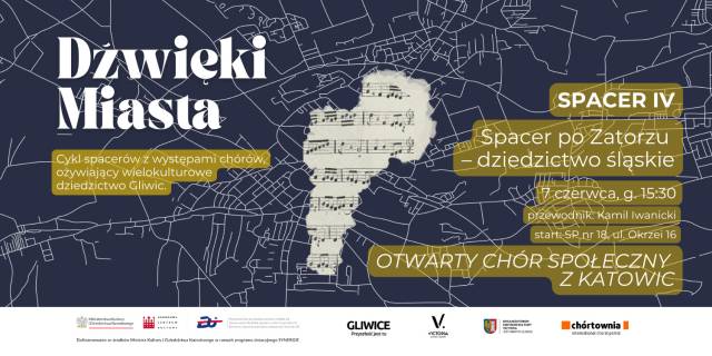 Dźwięki miasta | cykl spacerów z występami chórów | Spacer po Zatorzu – dziedzictwo śląskie