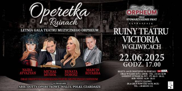 Operetka w Ruinach | Letnia Gala Teatr Muzycznego Orpheum