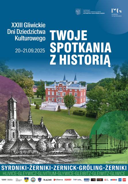 XXIII edycja Gliwickich Dni Dziedzictwa Kulturowego – Twoje spotkania z historią